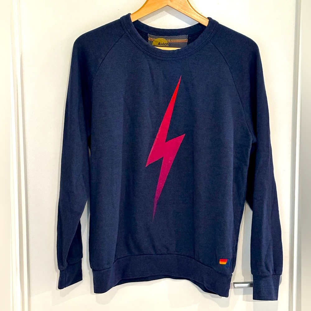 Iconic Aviator Nation Crewneck Sweatshirt